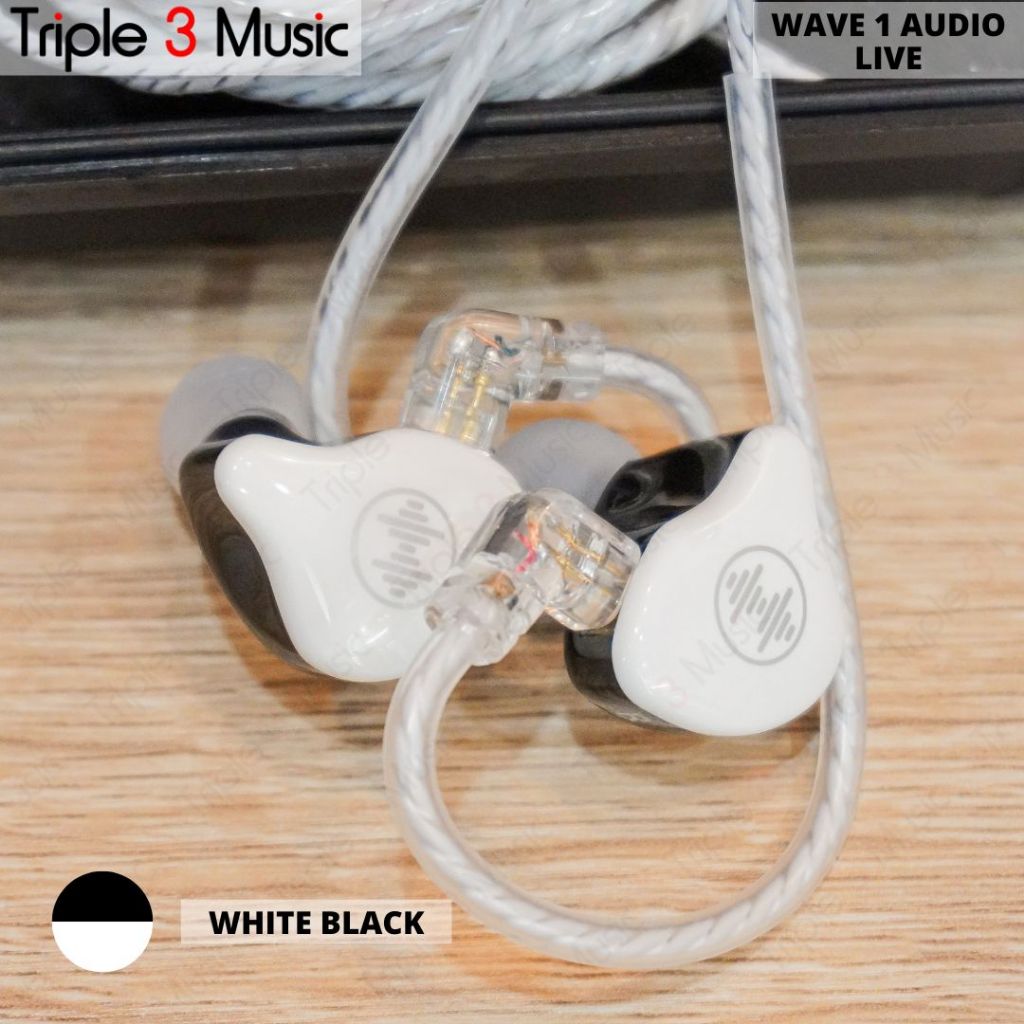 WAVE 1 AUDIO WAVE 1 LIVE IEM IN EAR MONITOR PANGGUNG Multi warna single dynamic driver