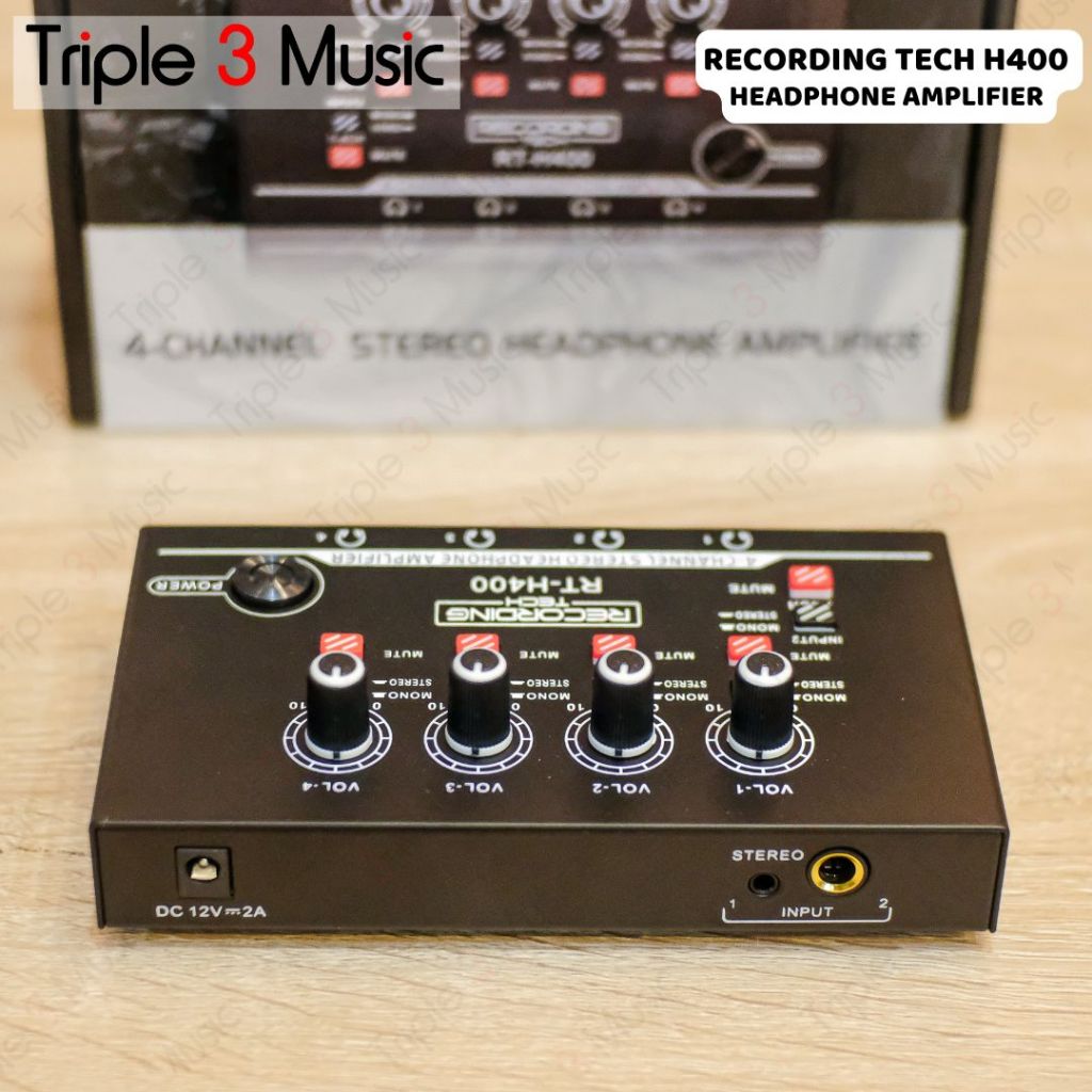 RECORDING TECH H400 Amply headphone 4 channel