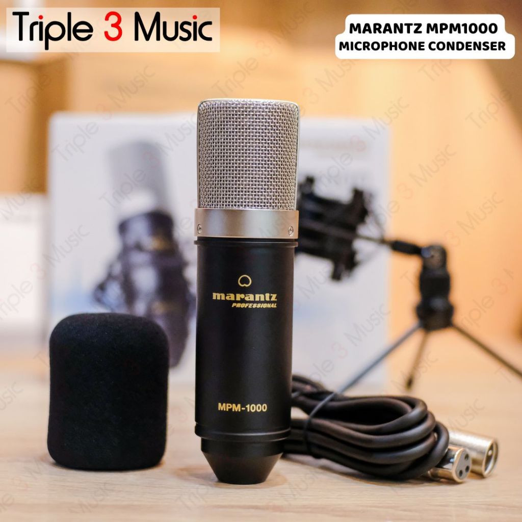 MARANTZ MPM 1000 LARGE DIAPHRAGM mic CONDENSER XLR