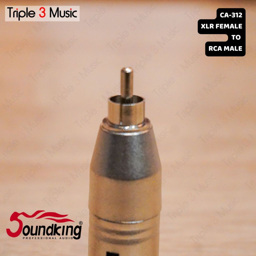 Soundking CA312 CA 312 Adapter Converter Xlr Female To RCA Male
