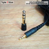 Dolphin Sound ISK DS60 DS-60 Headphone monitor Flat Closed