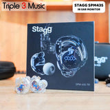 Stagg IEM SPM435 In Ear Monitor 4 Driver Hi Resolution