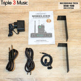 RECORDING TECH IEW-100 IEW100 IEW 100 wireless IEM in ear monitor
