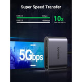 UGREEN 70308 OTG USB C to USB A 3.0 + Usb C CHARGING 60W IP15 FAST