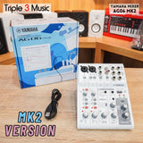 Yamaha AG06 MK2 AG 06 MKII Mixer SOUNDCARD USB streaming