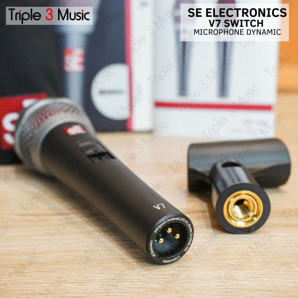 SE Electronics V7 Switch / no switch Supercardioid Mic Dynamic Handheld