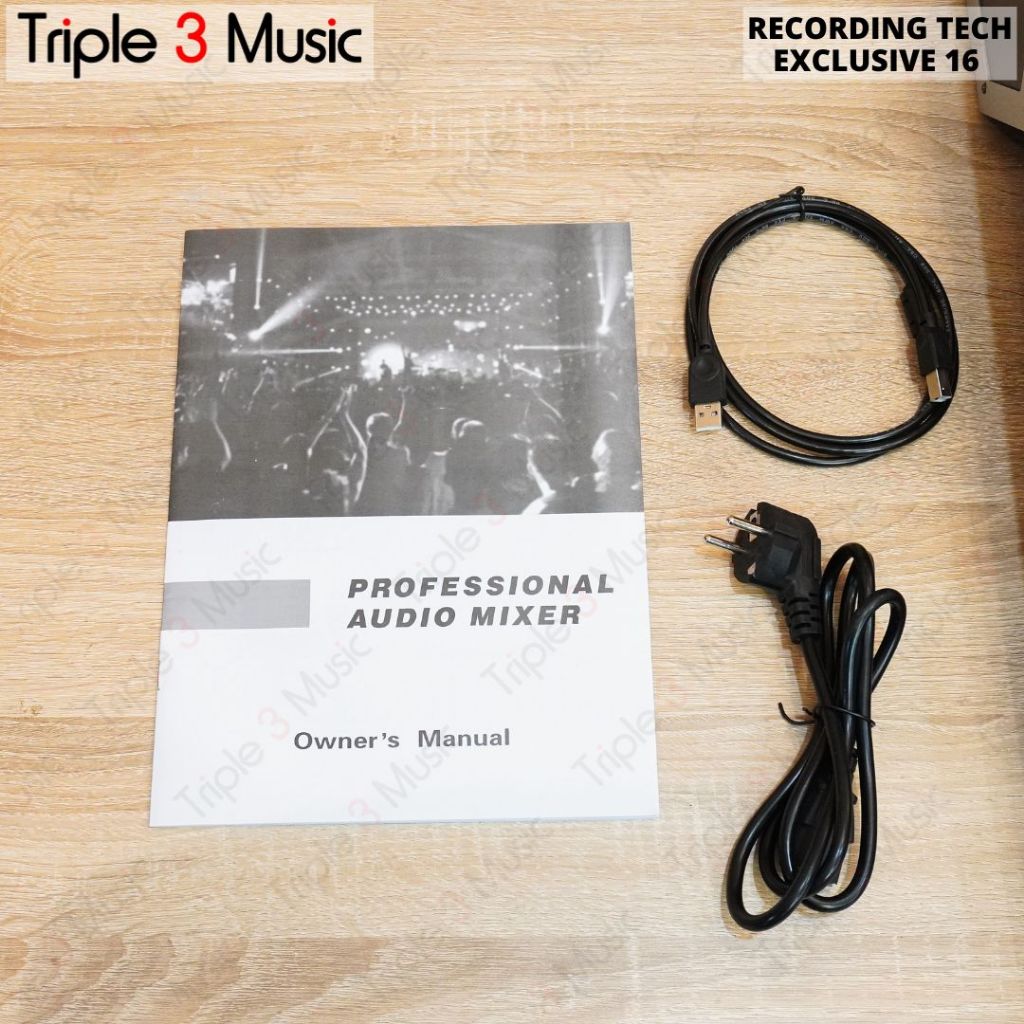 Recording Tech Exclusive 16 | RT Exclusive 16 Mixer Audio 16 Input