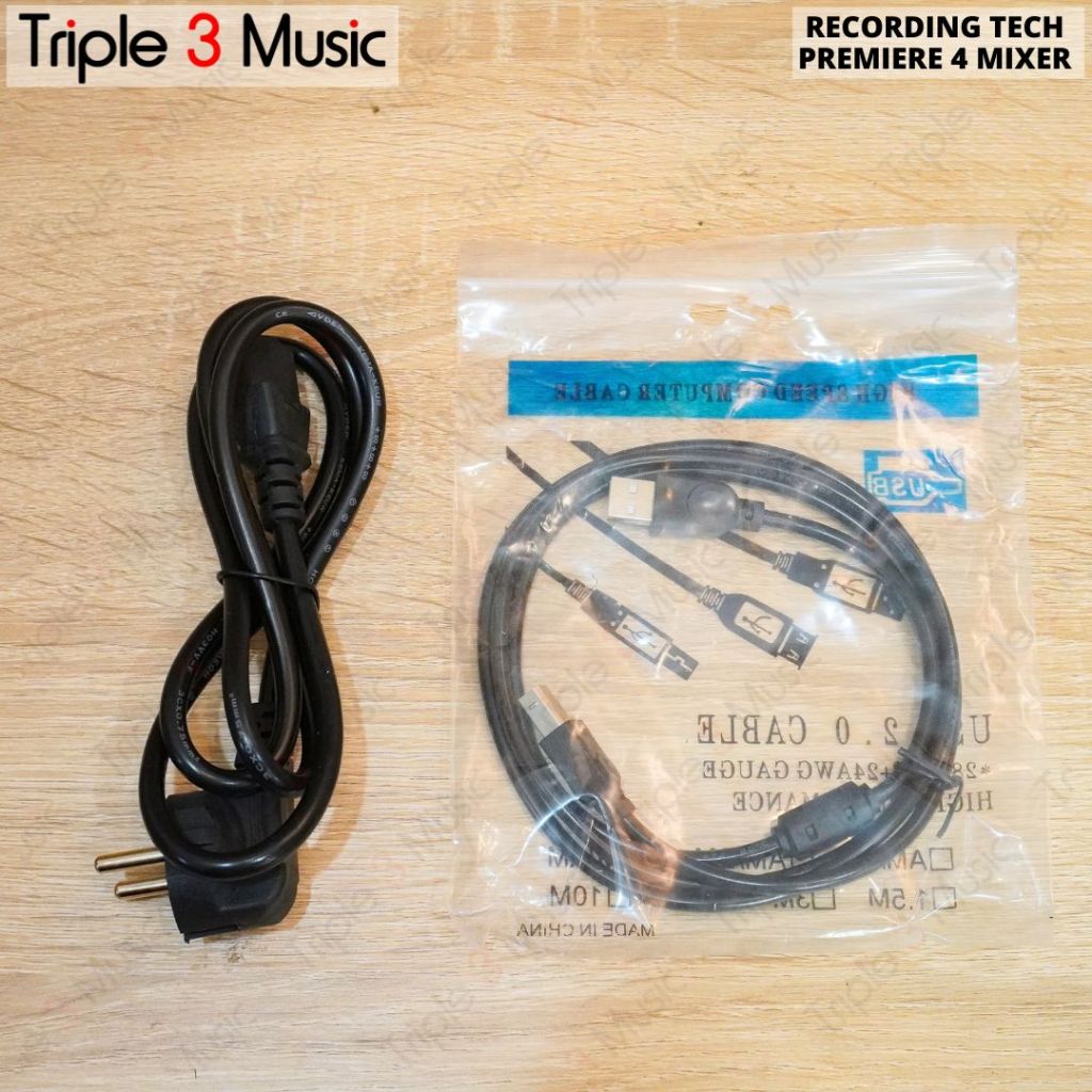 RECORDING TECH PREMIERE 4 Mixer USB 4 Channel