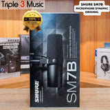 SHURE SM7B PREMIUM mic microphone dynamic broadcast