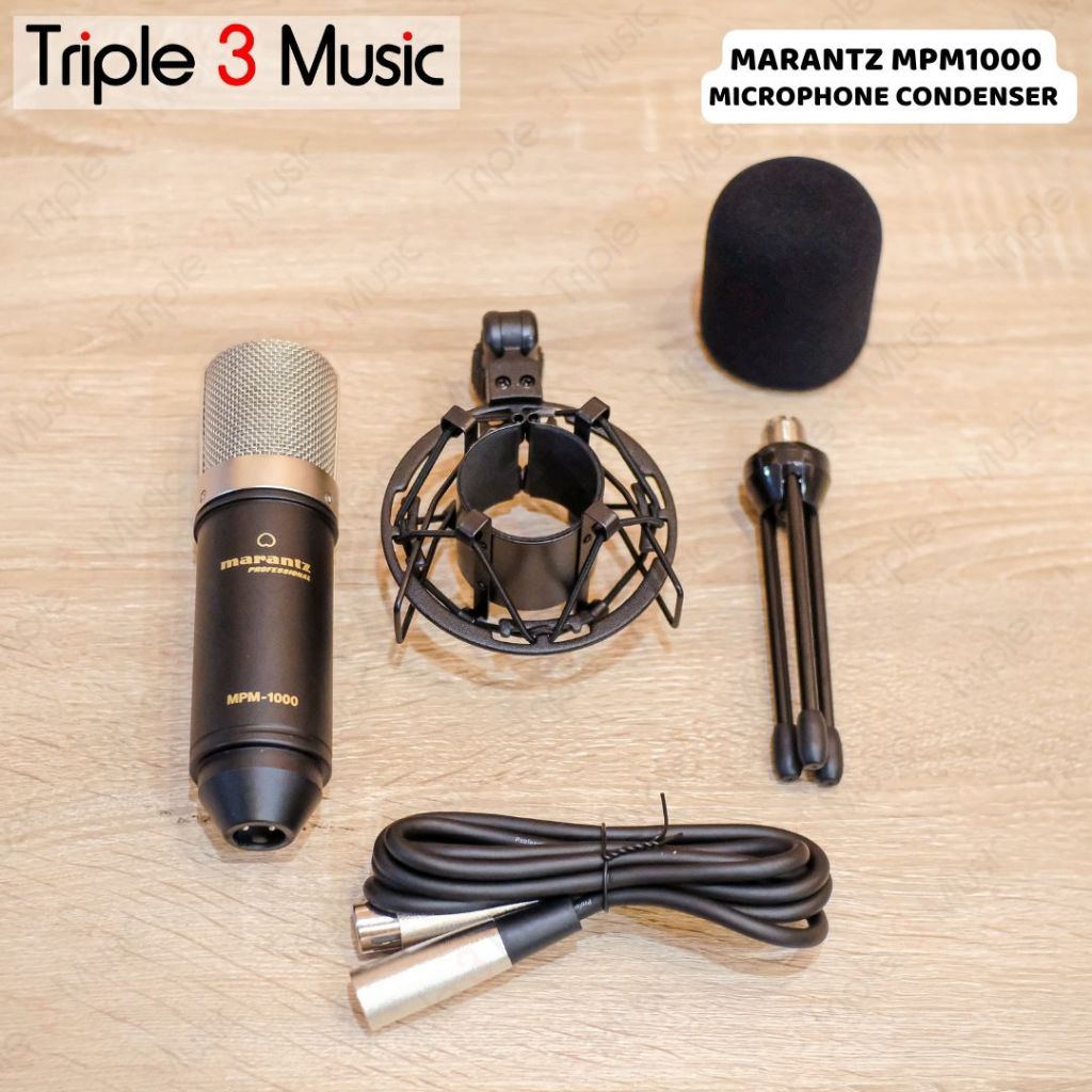 MARANTZ MPM 1000 LARGE DIAPHRAGM mic CONDENSER XLR