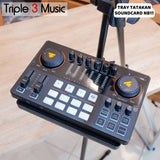 Stand Tripod Audio interface Soundcard untuk Live Streaming berdiri bkt karaoke