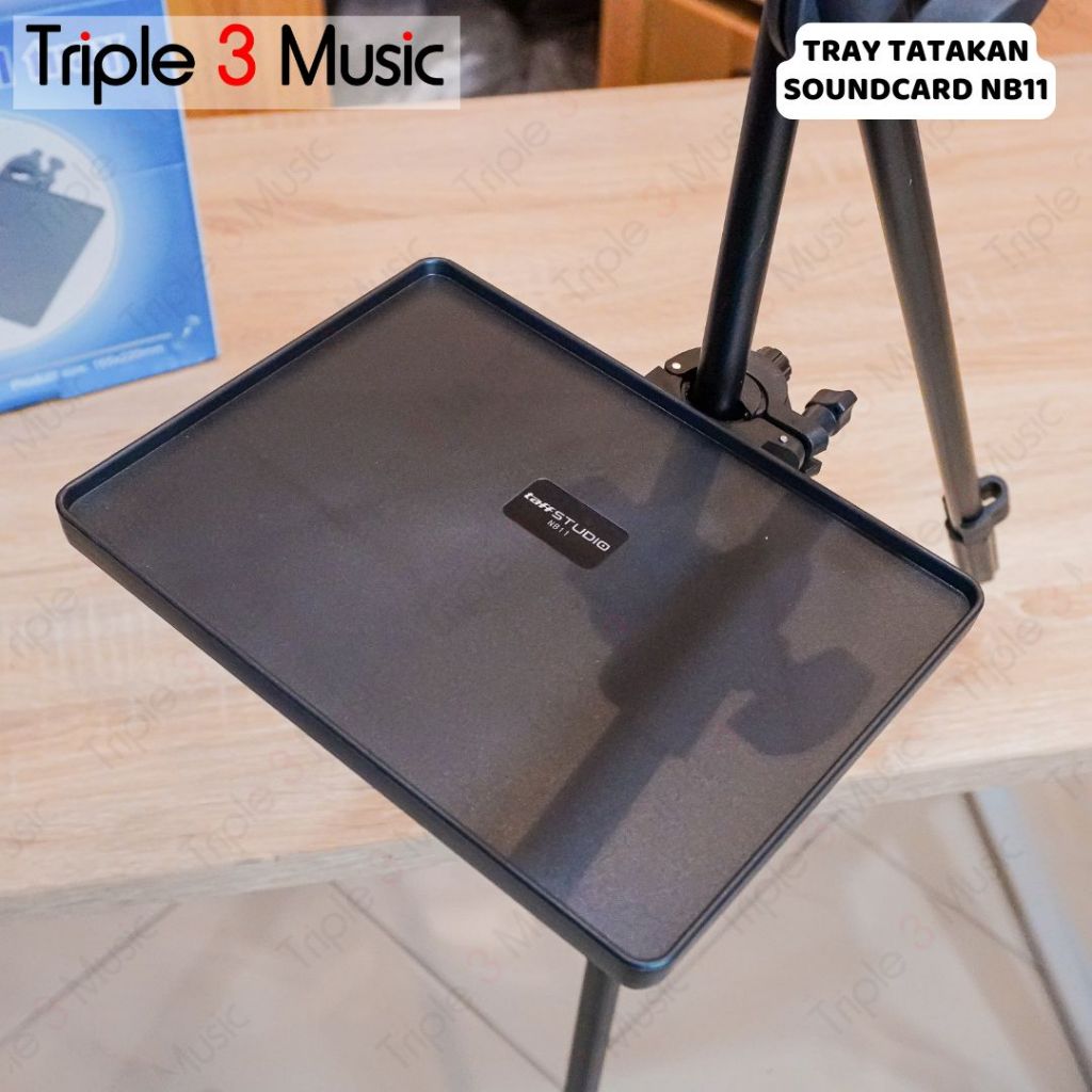 Stand Tripod Audio interface Soundcard untuk Live Streaming berdiri bkt karaoke