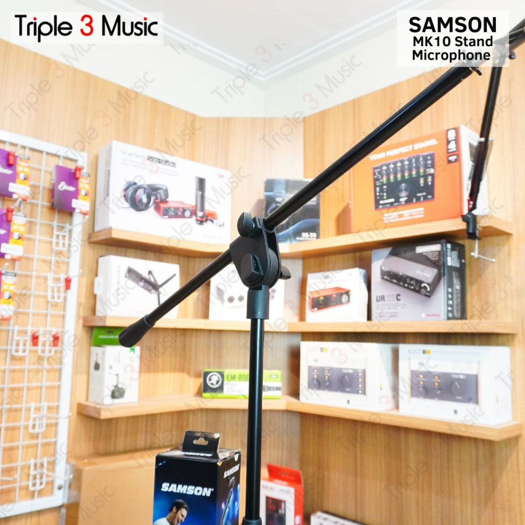 Samson MK10 Lightweight Microphone Boom Stand mic