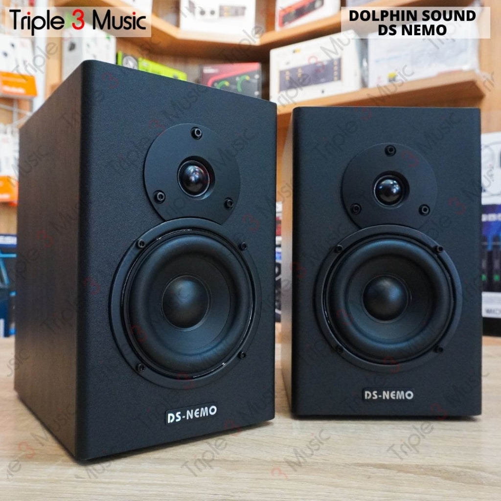 Dolphin Sound DS NEMO MK3 DS-Nemo Speaker Monitor 4 inch pair penerus DS4A