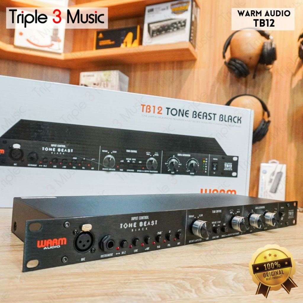 Warm Audio TB12 Tone Beast Microphone Preamp