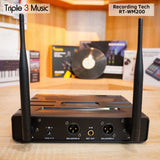 Recording Tech RT-WM200 WM200 WM 200 Mic wireless isi 2 Original