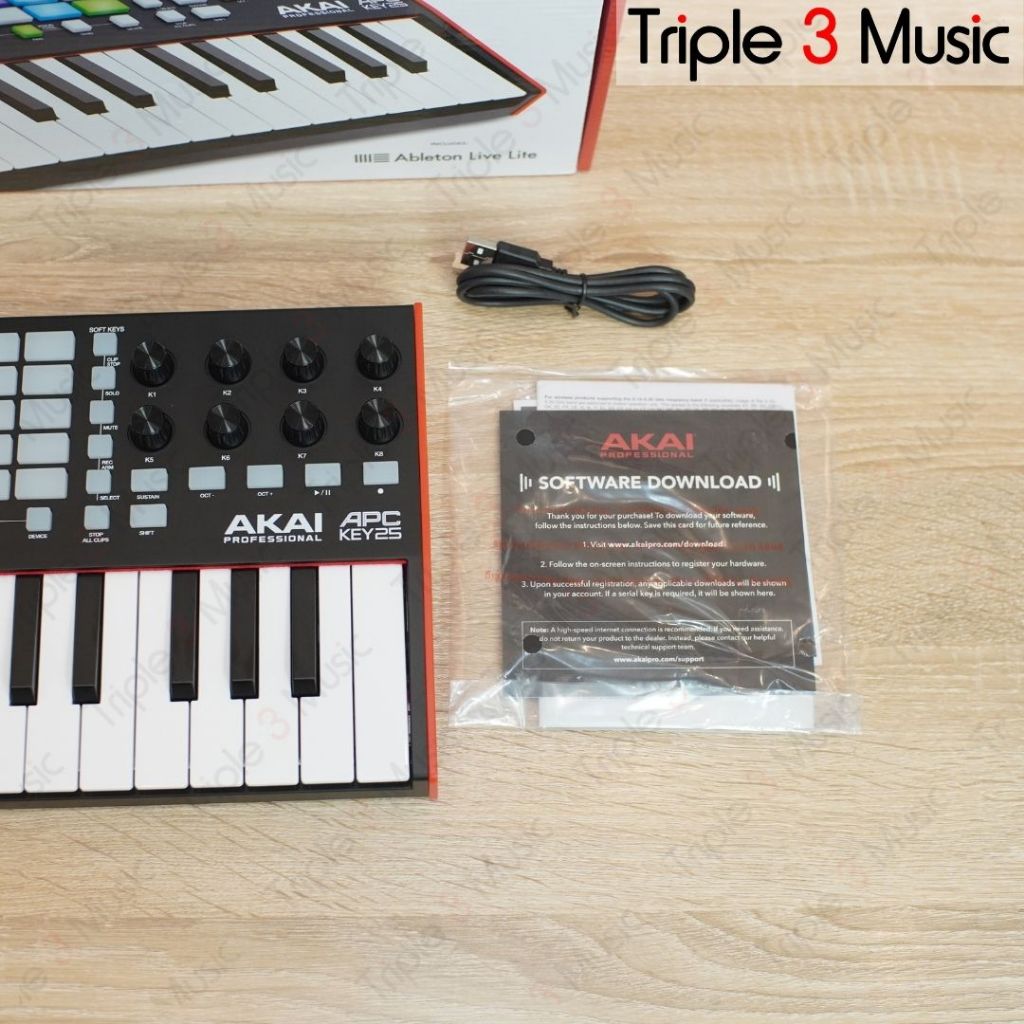 Akai APC Key 25 Midi controller 25 key With launchpad