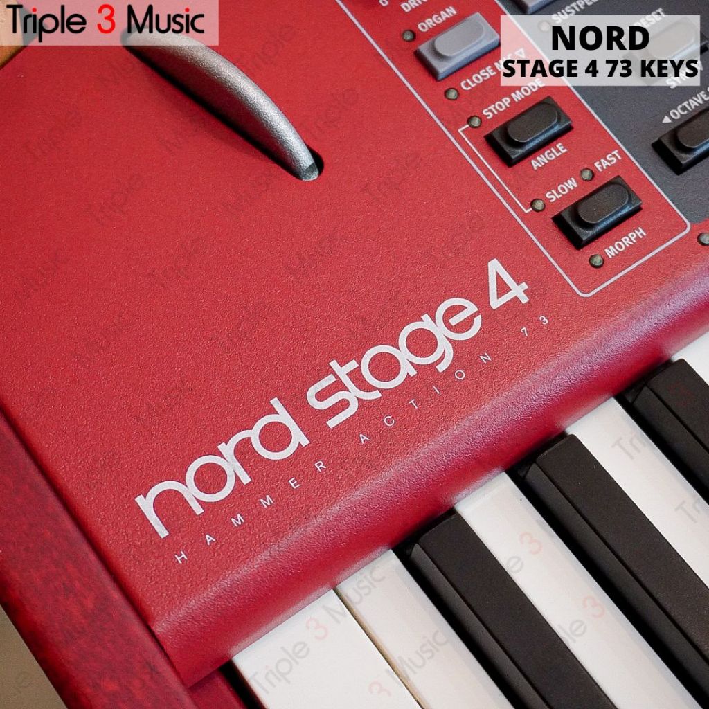 NORD STAGE 4 73 keys Hammer Action keyboard PIANO with Aftertouch Triple3music
