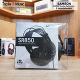 Samson SR850 Semi-Open Studio Headphone 2 Pcs