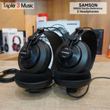 Samson SR850 Semi-Open Studio Headphone 2 Pcs