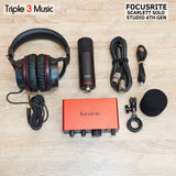 Focusrite Scarlett Solo Studio 4th Gen Paket recording ORIGINAL