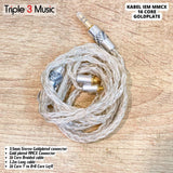 Wave Kabel pengganti MMCX 16 core luxury Phi 3.14 DR2 wave3hu