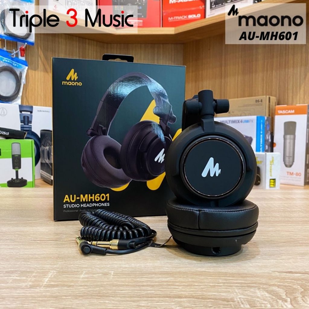 Maono AU MH700 Professional Studio Monitoring Headphone Over-Ear DJ Gaming