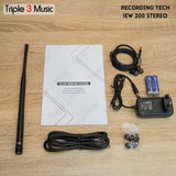 RECORDING TECH IEW200 STEREO IEW 200 ST Wireless IN EAR MONITOR SISTEM