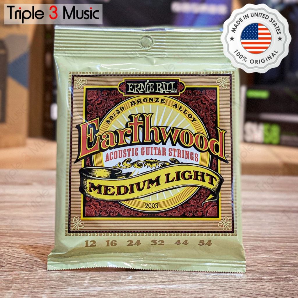 Ernieball Ernie Ball 2003 ORIGINAL 12-54 Senar Gitar Akustik