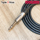 Mogami 2549 TRS 6,5mm male to TRS 6.5mm male Kabel speaker Balance with Jack amphenol