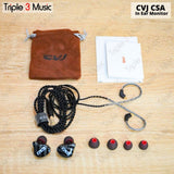 CVJ CSA HYBRID DUAL DRIVER In Ear Monitor IEM