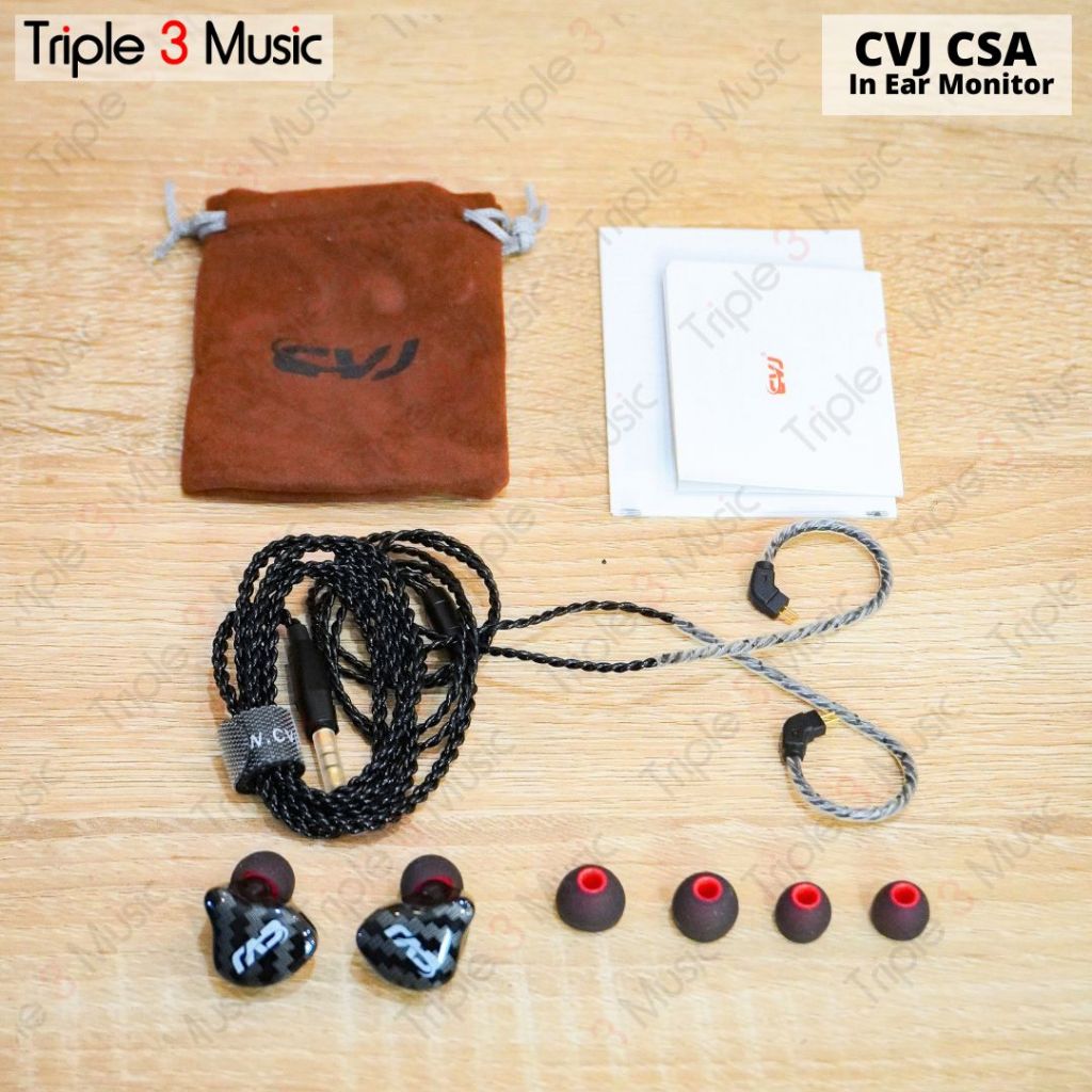 CVJ CSA HYBRID DUAL DRIVER In Ear Monitor IEM