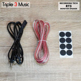 Recording Tech RT3 Speaker Monitor flat