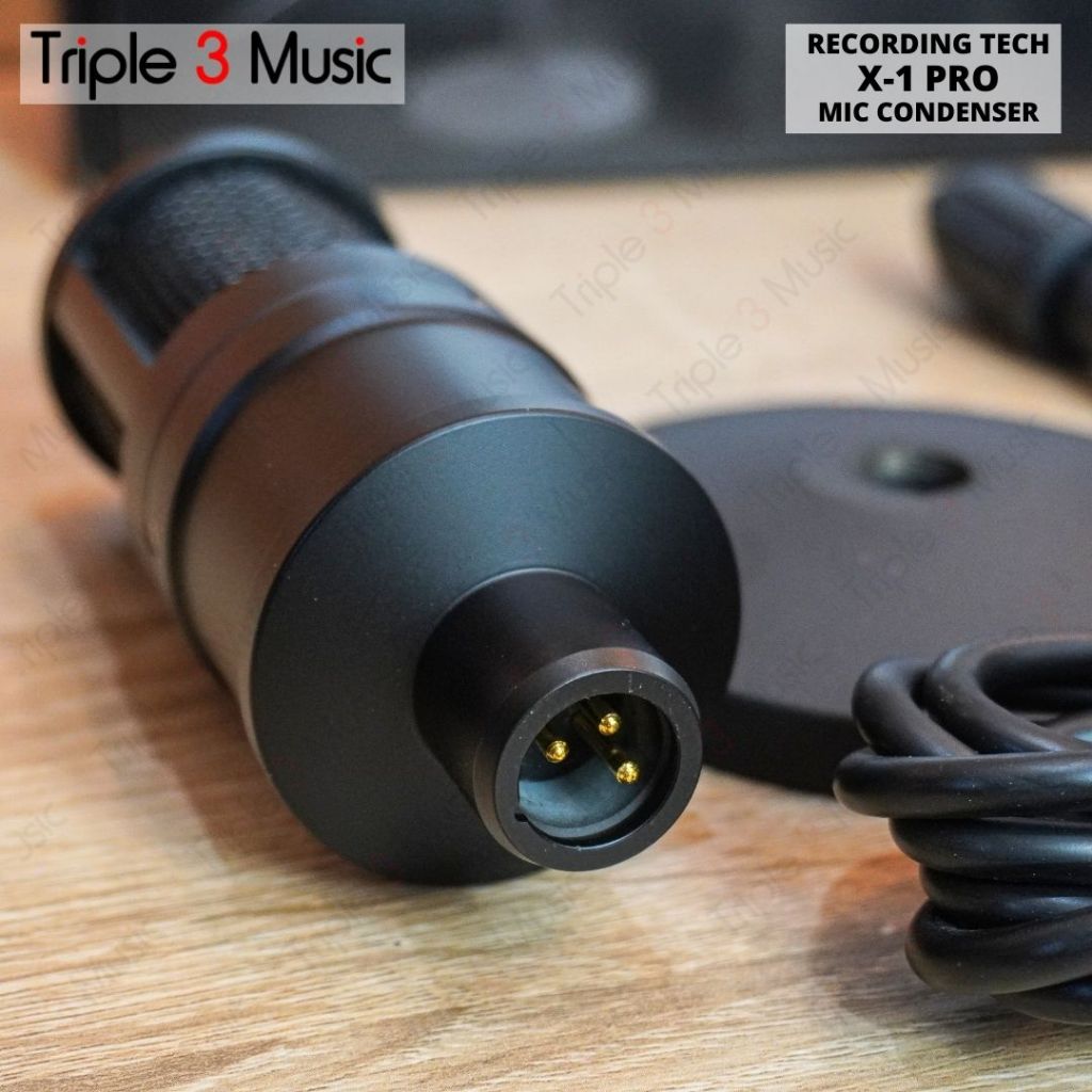 Recording Tech X1 X 1 X-1 Mic XLR Condenser Microphone ORIGINAL