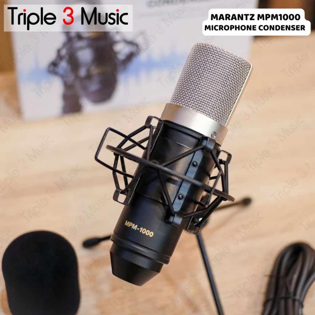 MARANTZ MPM 1000 LARGE DIAPHRAGM mic CONDENSER XLR