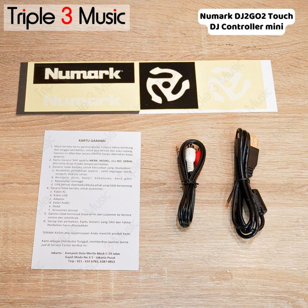Numark DJ2GO2 Touch 2 channel Serato DJ Controller