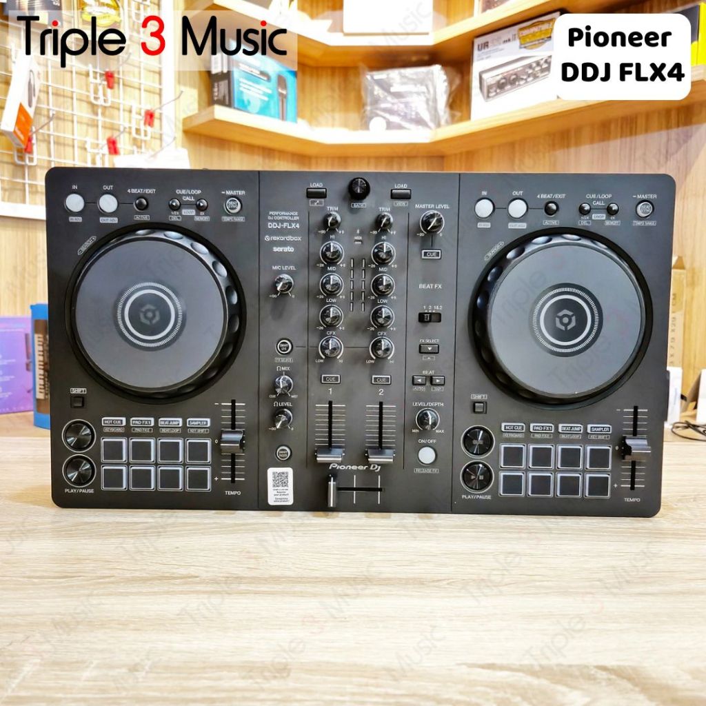 Pioneer DDJ FLX4 DDJFLX4 DJ Controller 2-deck Rekordbox and Serato DJ Controller