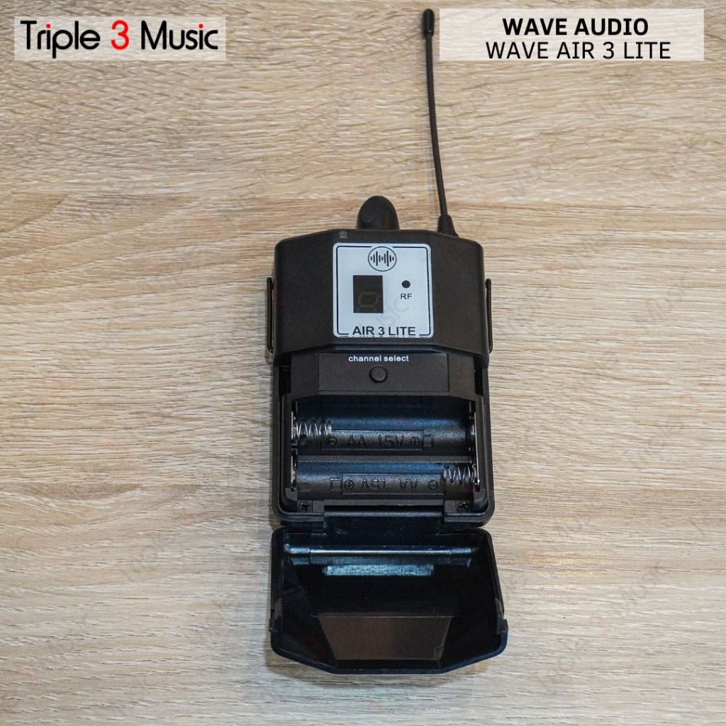 WAVE AIR 3 lite wireless IEM system stage panggung wave audio monitor - 1TX 1RX