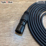 Kabel Mic microphone mikrofon XLR TO XLR 3m OFC JAPAN STANDARD