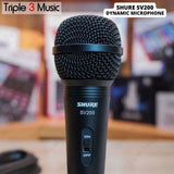 SHURE SV 200 SV200 Mic Dynamic XLR ORIGINAL SHURE