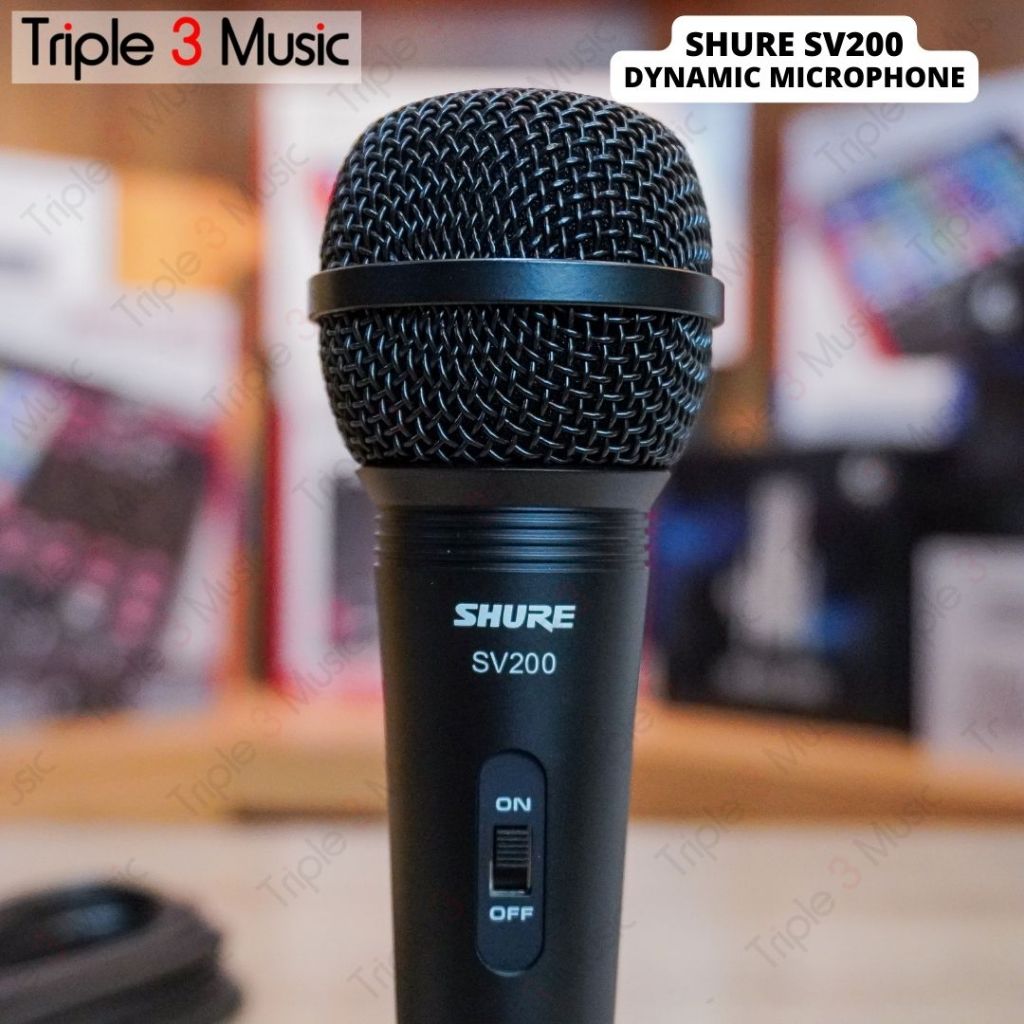 SHURE SV 200 SV200 Mic Dynamic XLR ORIGINAL SHURE