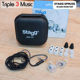 STAGG SPM235 SPM 235 In Ear Monitor IEM Dual Driver ORIGINAL