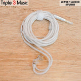 WAVE 1 AUDIO WAVE 1 STUDIO FLAT IEM IN EAR MONITOR PANGGUNG Multi warna single dynamic driver