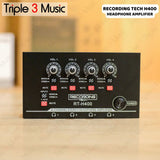 RECORDING TECH H400 Amply headphone 4 channel