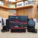 Focusrite Scarlett 2i2 Studio 4th Gen Paket recording ORIGINAL