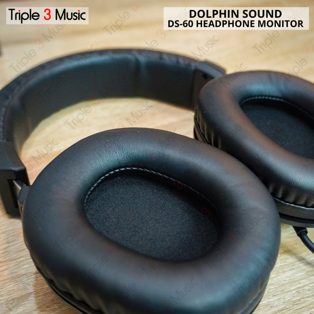 Dolphin Sound ISK DS60 DS-60 Headphone monitor Flat Closed