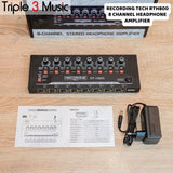 RECORDING TECH RT H800 RTH800 mirip wave ph800 Amply Headphone 8 Channel Amplifier