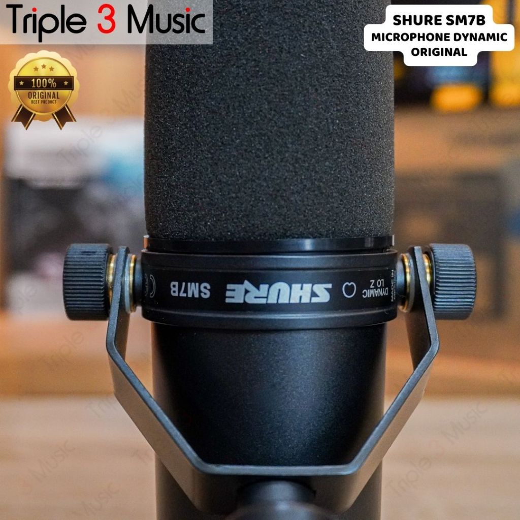 SHURE SM7B PREMIUM mic microphone dynamic broadcast