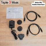 MOTU M6 Audio Interface 6 in 4 out ESS Sabre32 Ultra DAC