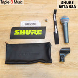 Shure Beta 58A Beta58a BETA 58 ORIGINAL Mic Dynamic Microphone XLR